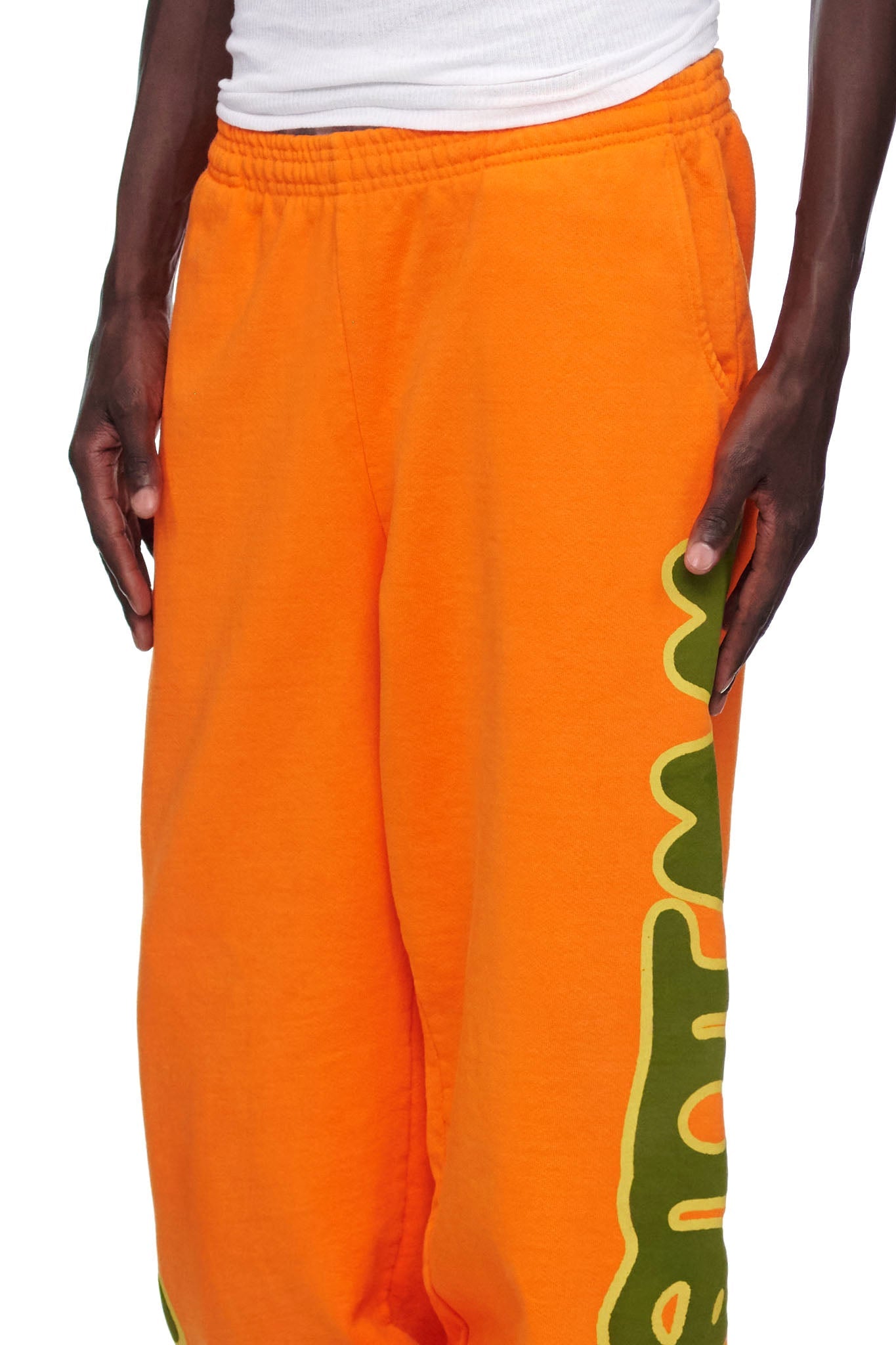 SP5DER Beluga Sweatpant in Orange