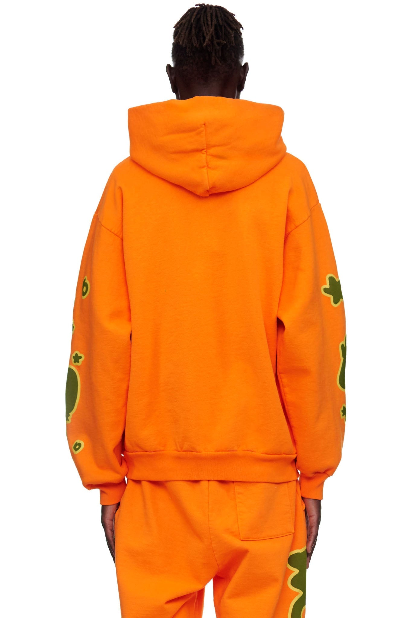 SP5DER Beluga Hoodie – Orange - Detail View 5