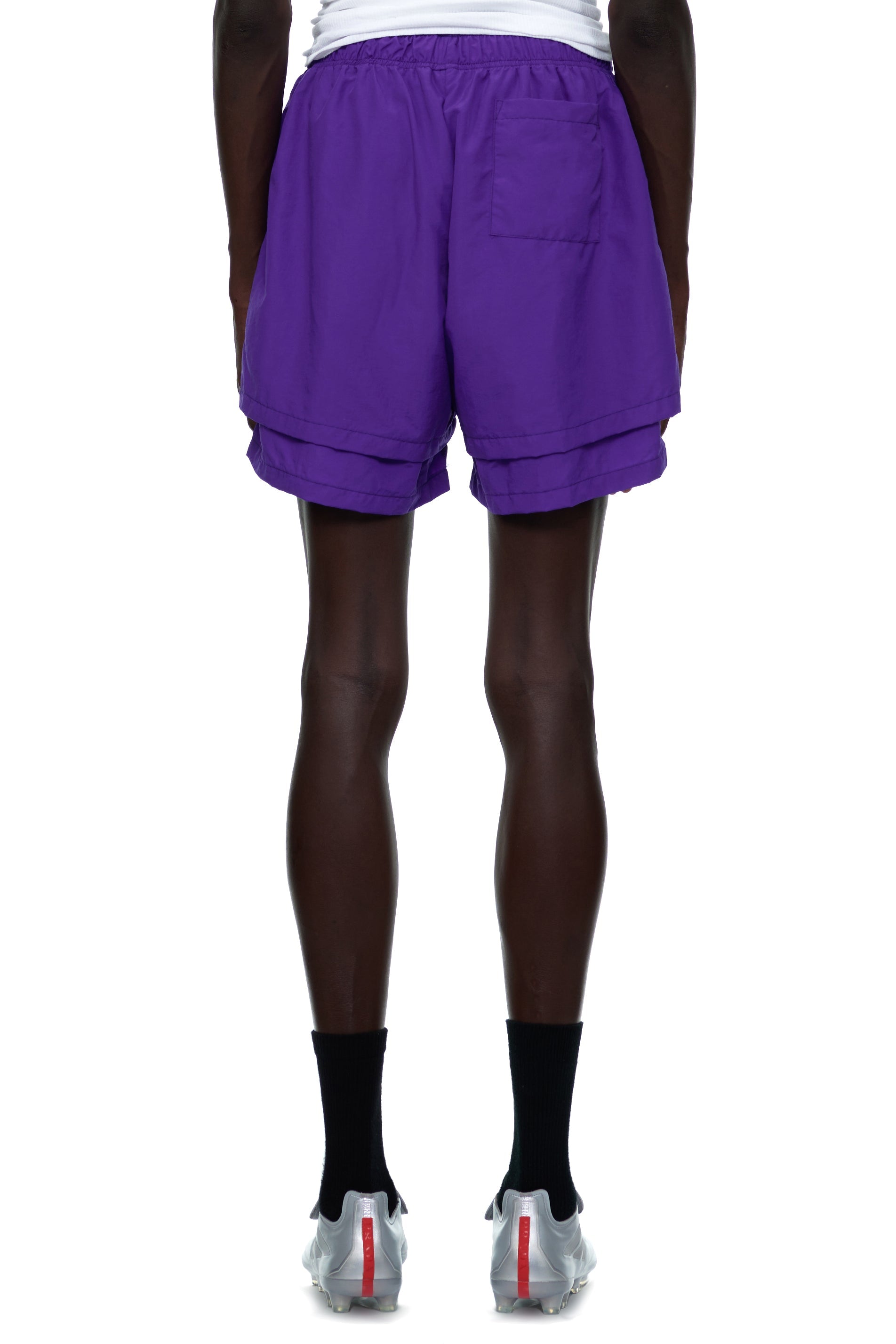 Additional angle view of SP5DER Grape SP5 Pro Short in Purple