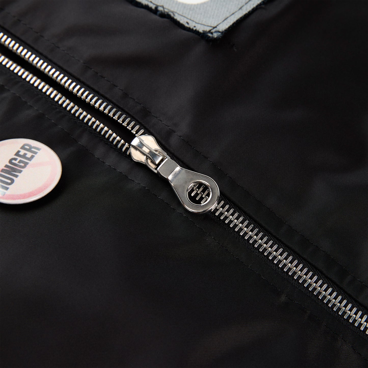 SP5DER Vet Bomber Jacket in Black