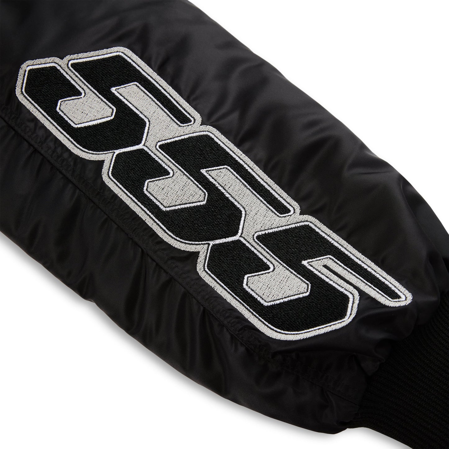 SP5DER Vet Bomber Jacket in Black