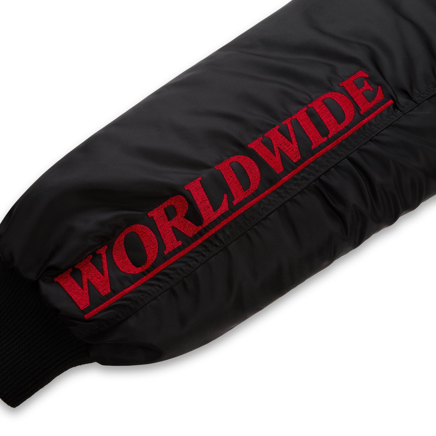 SP5DER Vet Bomber Jacket in Black