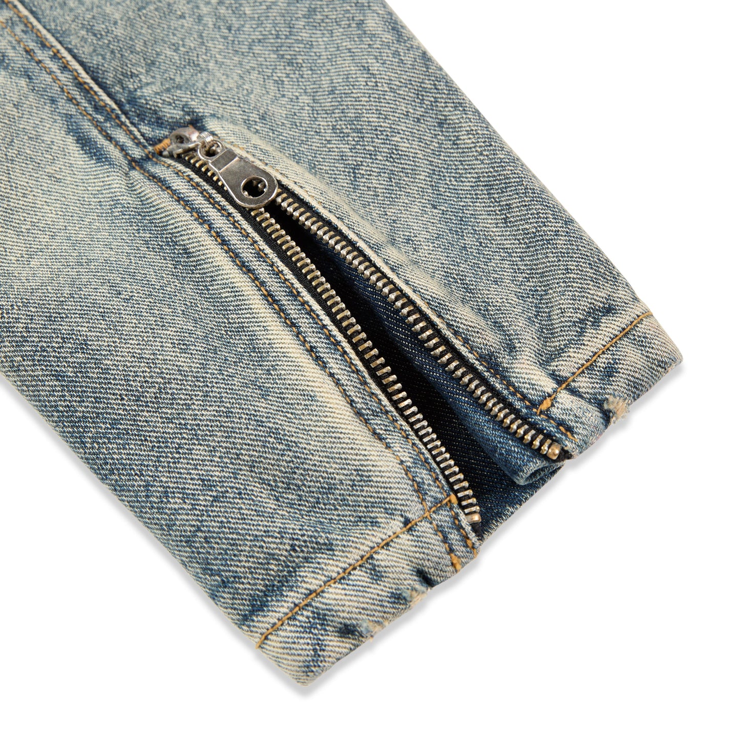 SP5DER Motorsport Denim Jacket in Indigo