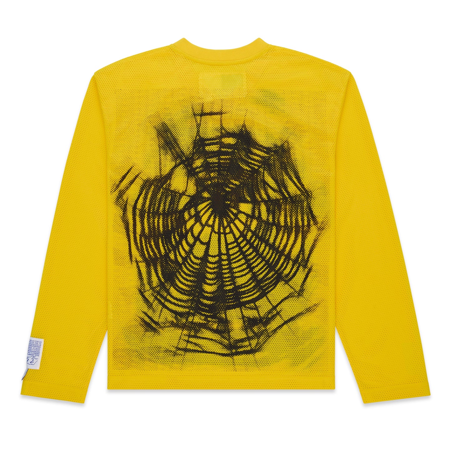 SP5DER Speedway Long Sleeve Top in Yellow