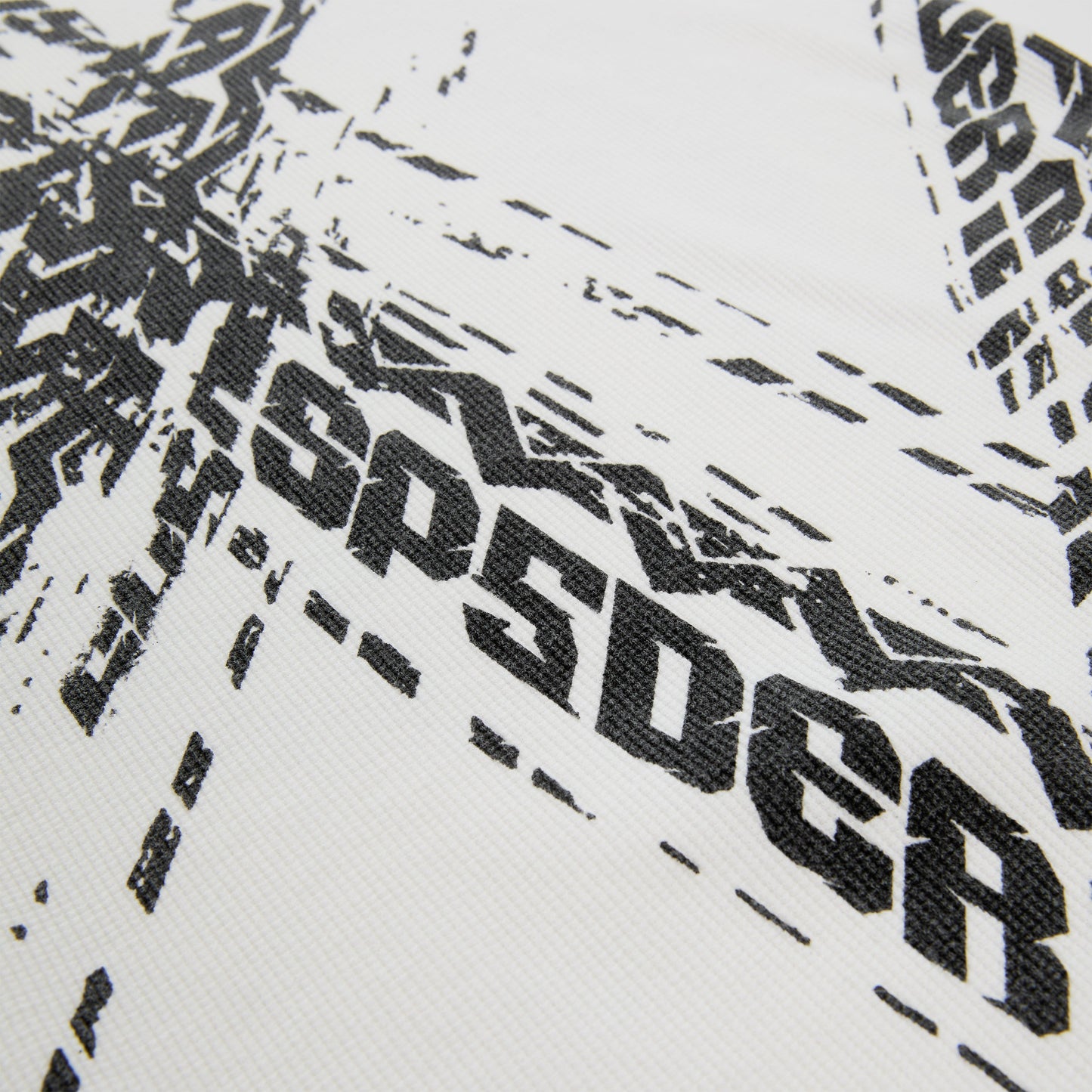 SP5DER Burnout Thermal Top in White