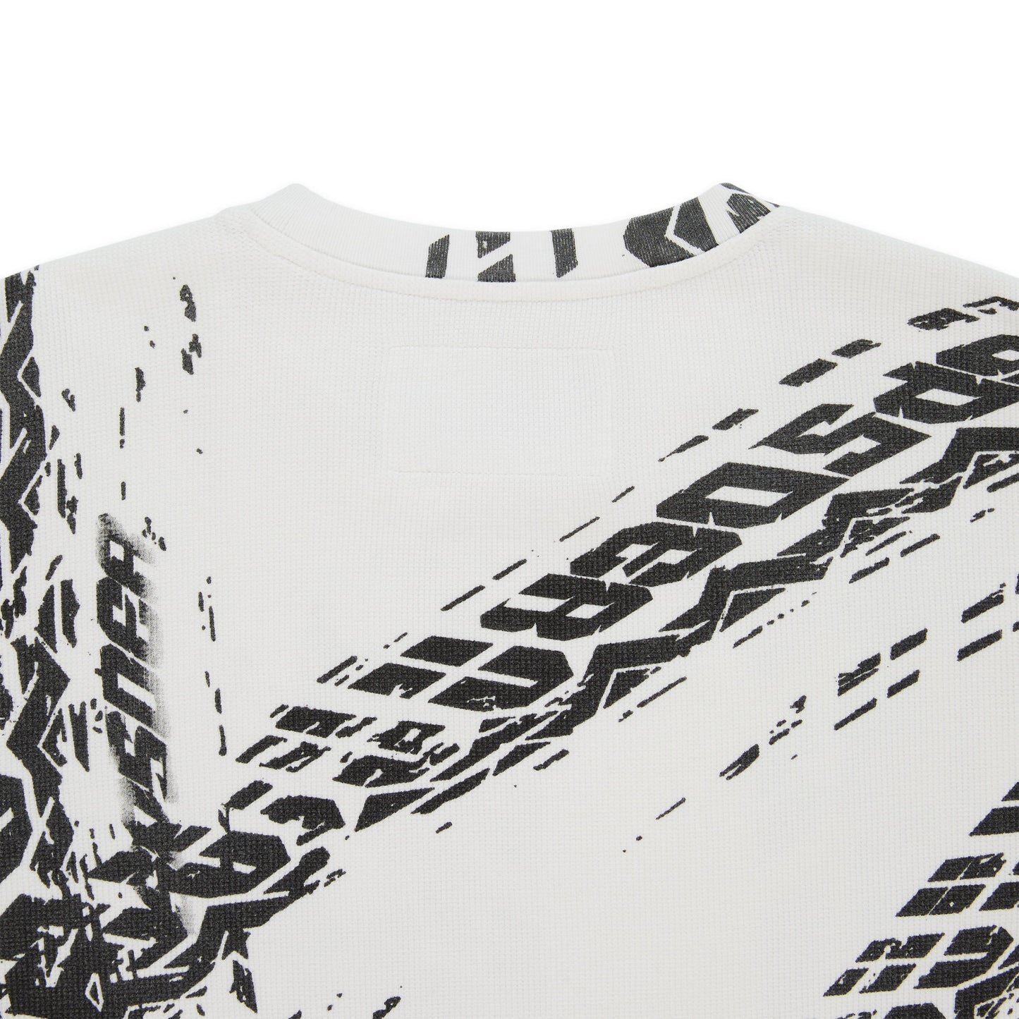 SP5DER Burnout Thermal Top in White