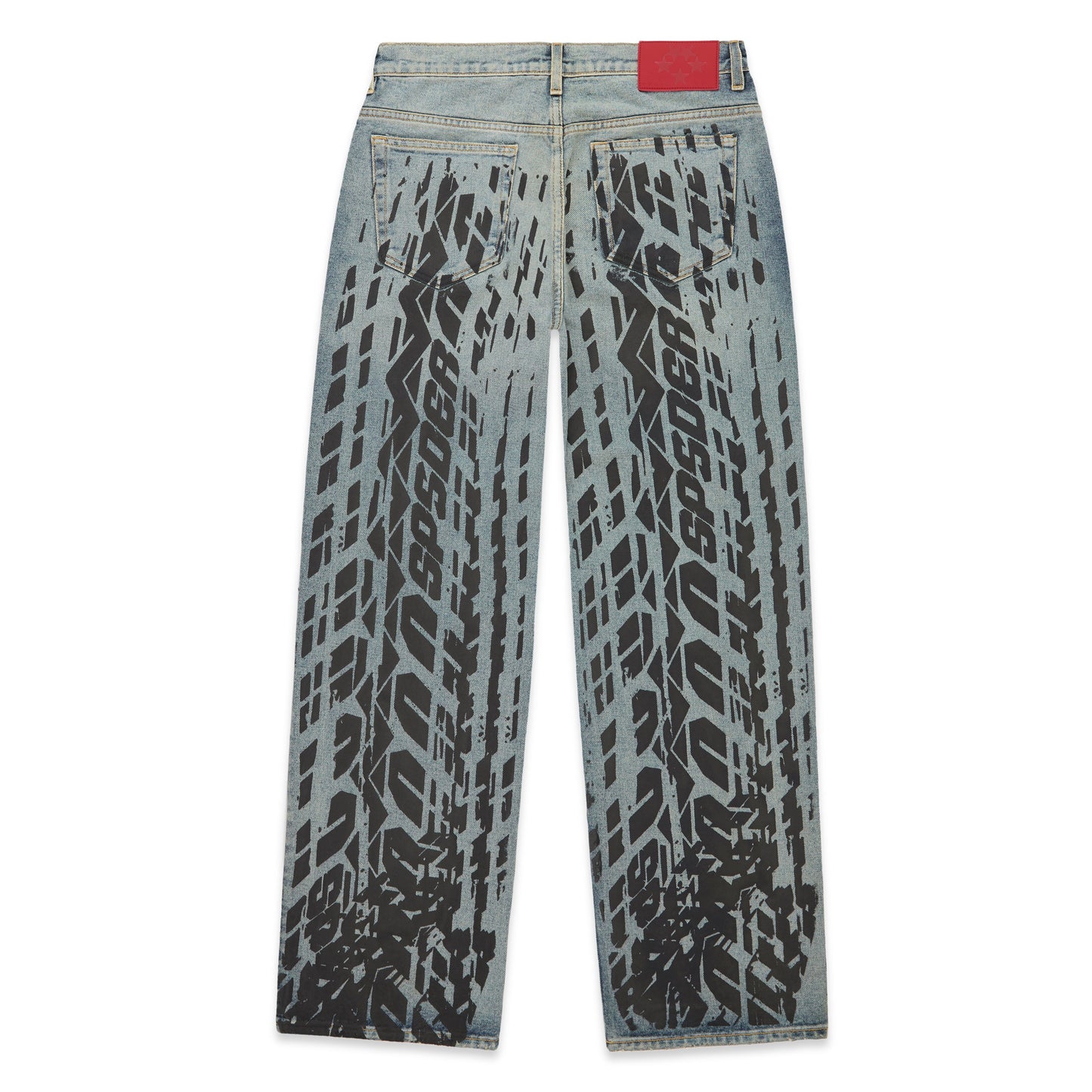 SP5DER Burnout Denim in Indigo