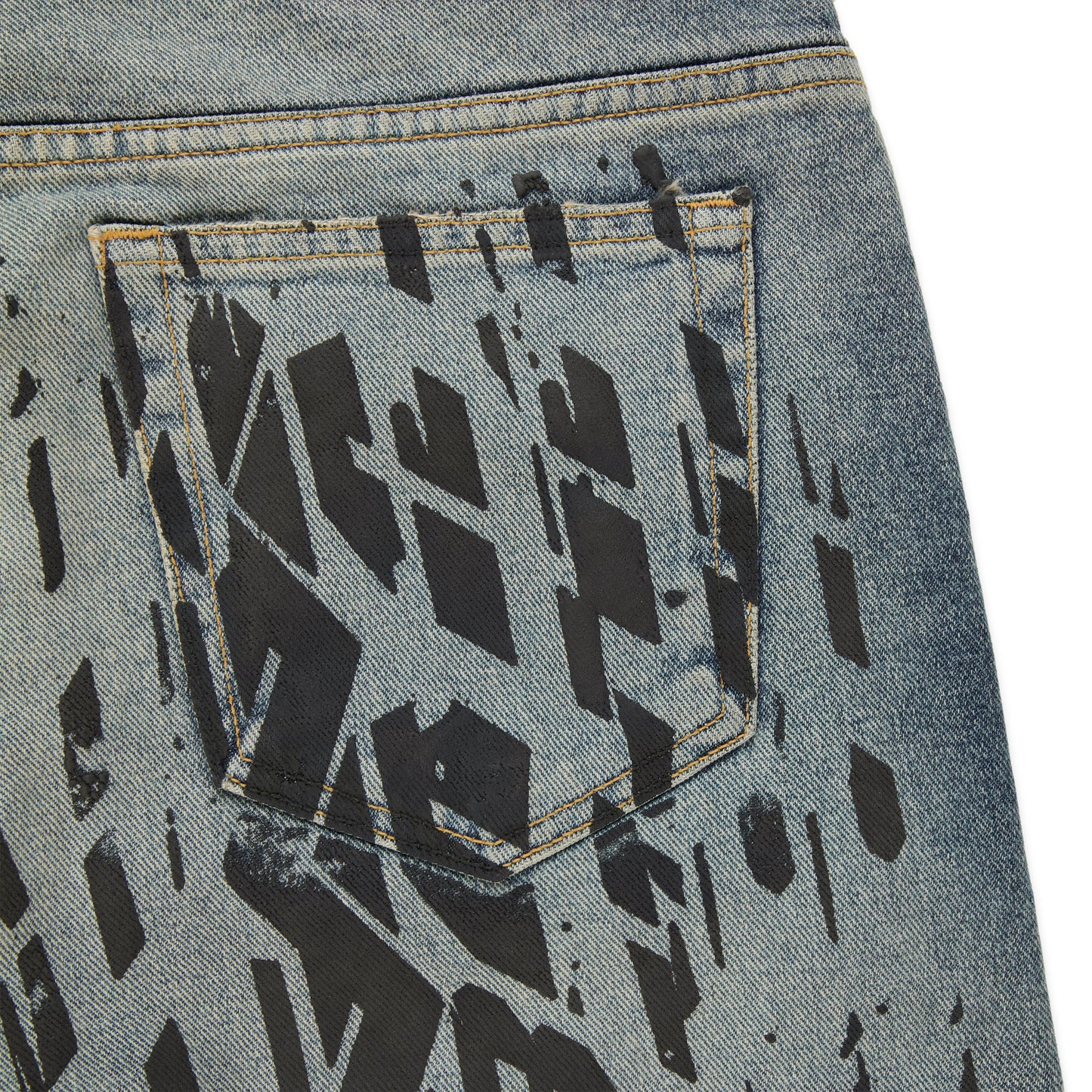 SP5DER Burnout Denim in Indigo