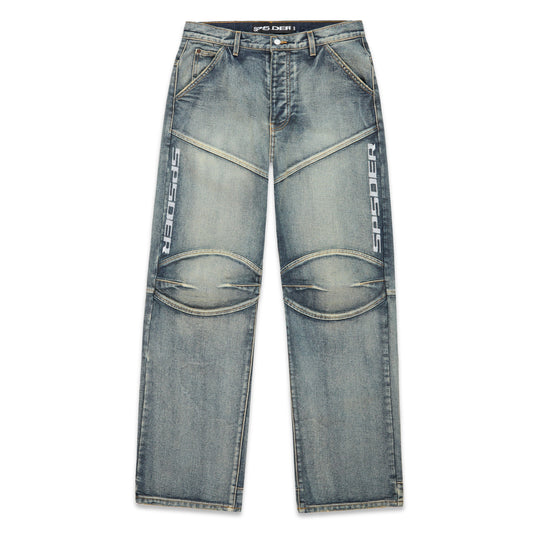 SP5DER Pit Crew Denim in Indigo