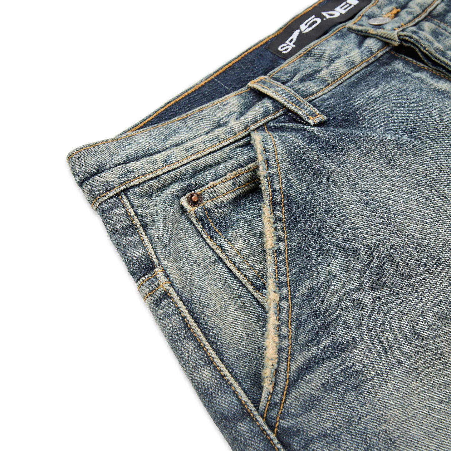 SP5DER Pit Crew Denim in Indigo