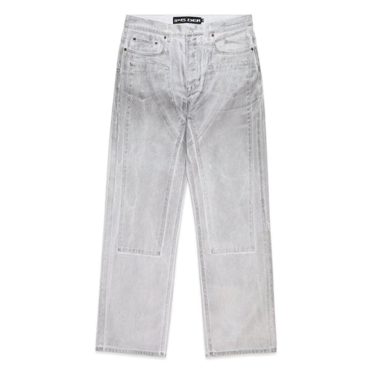 SP5DER Platinum Denim Pant in Gunmetal