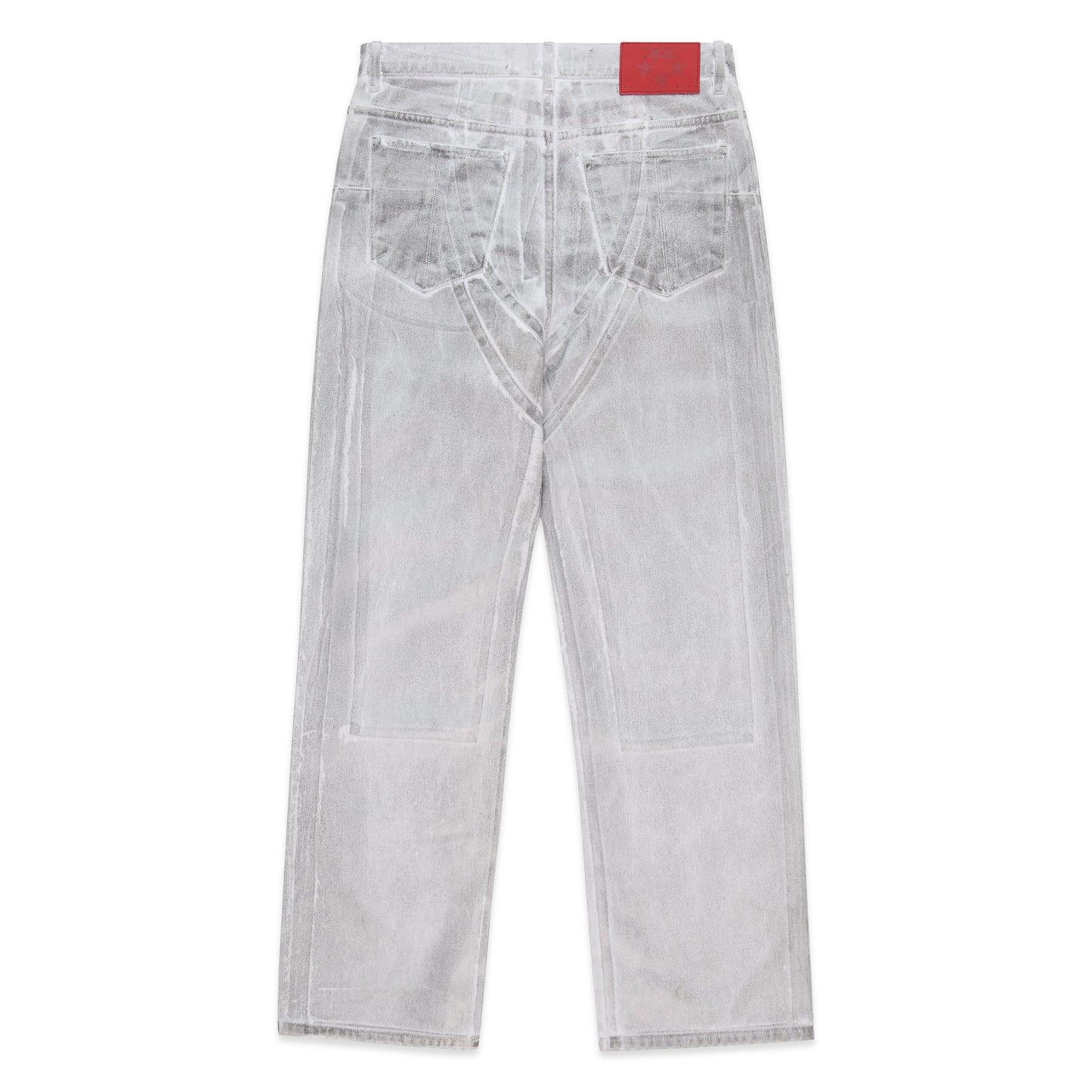 SP5DER Platinum Denim Pant in Gunmetal