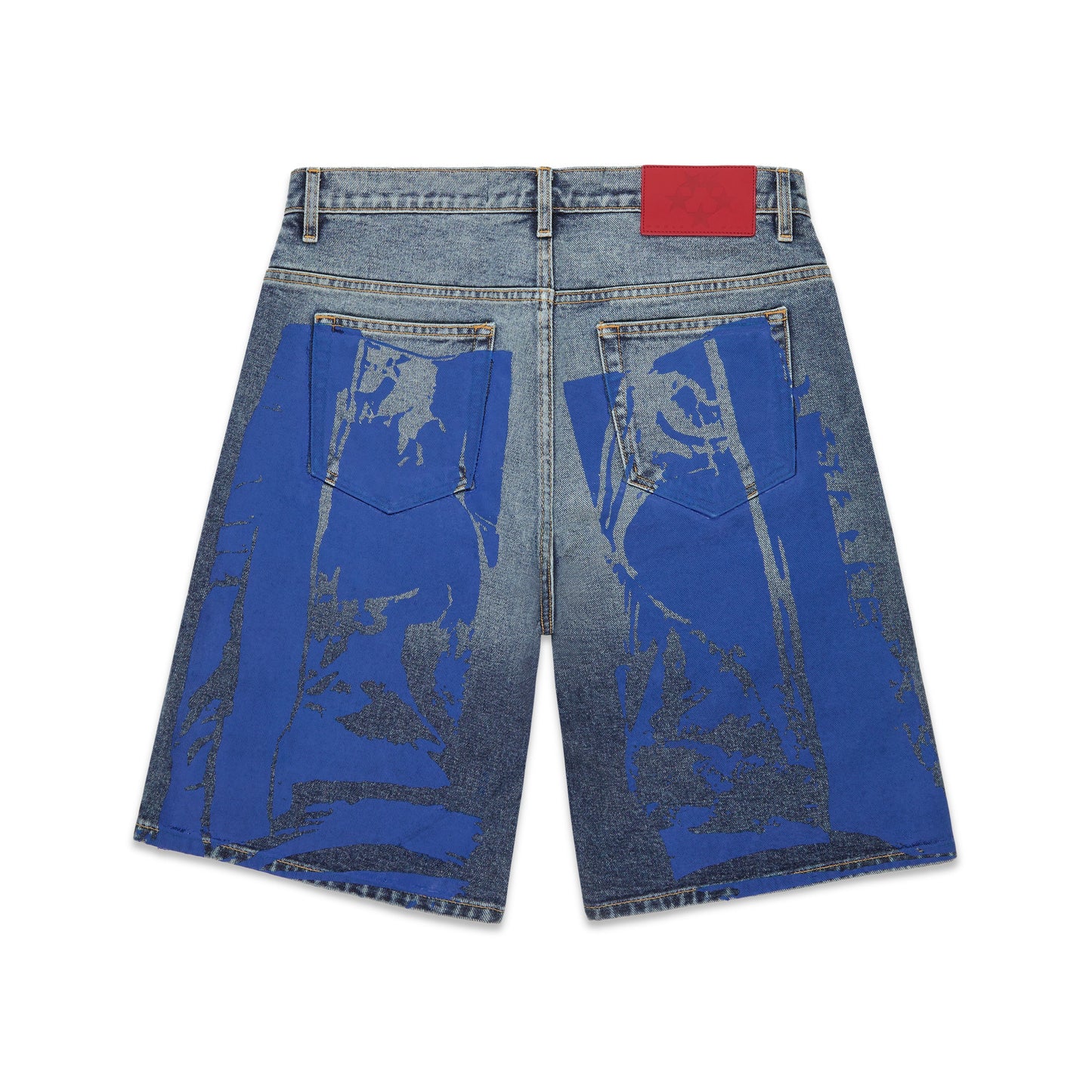SP5DER Moto GT Denim Short in Indigo