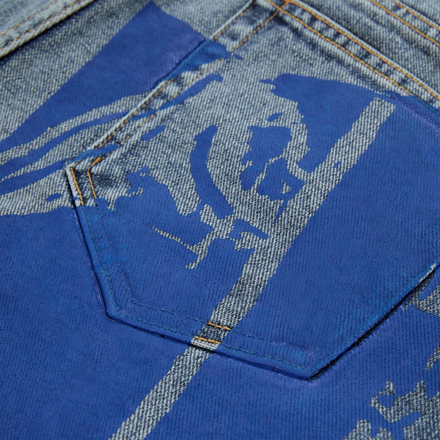 SP5DER Moto GT Denim Short in Indigo