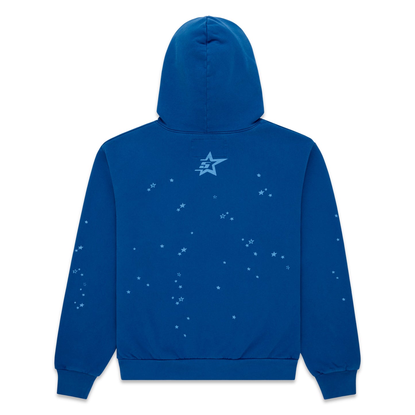 SP5DER Star Girl Hoodie - Blue - Back View
