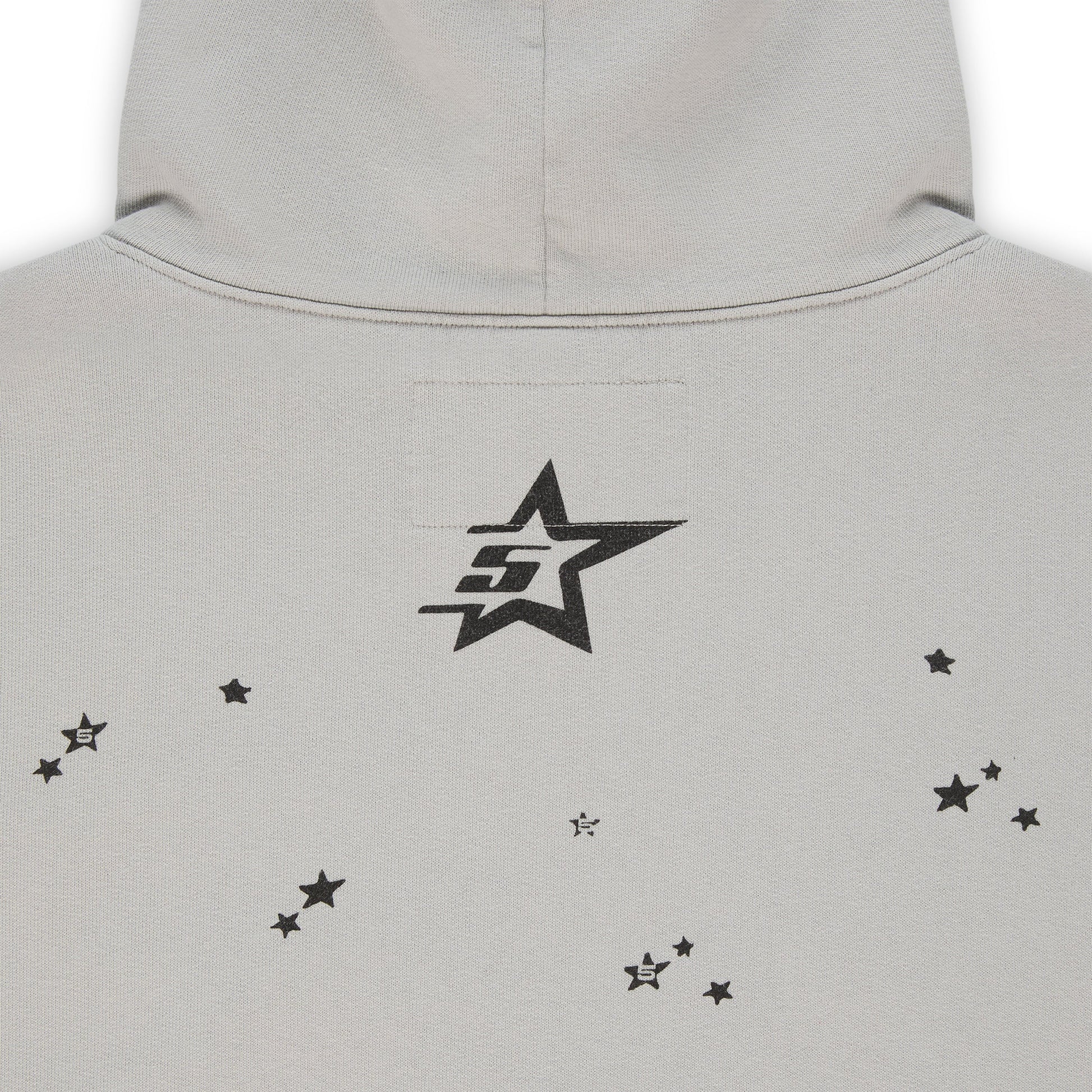 SP5DER Star Girl Hoodie - Sport Grey - Detail View 4