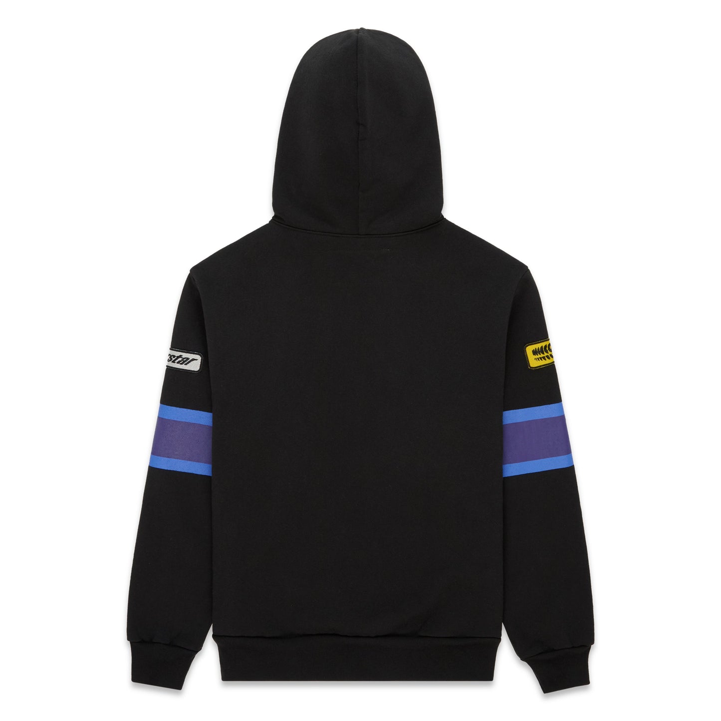 SP5DER GT Full-Zip Hoodie – Black - Back View