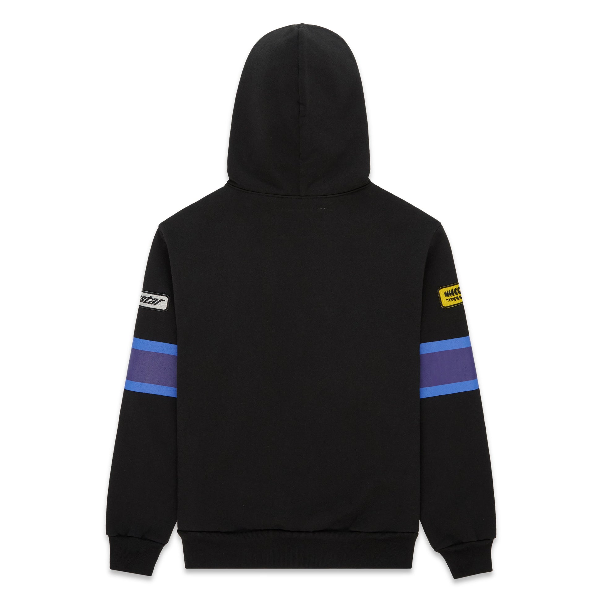 SP5DER GT Full-Zip Hoodie – Black - Back View