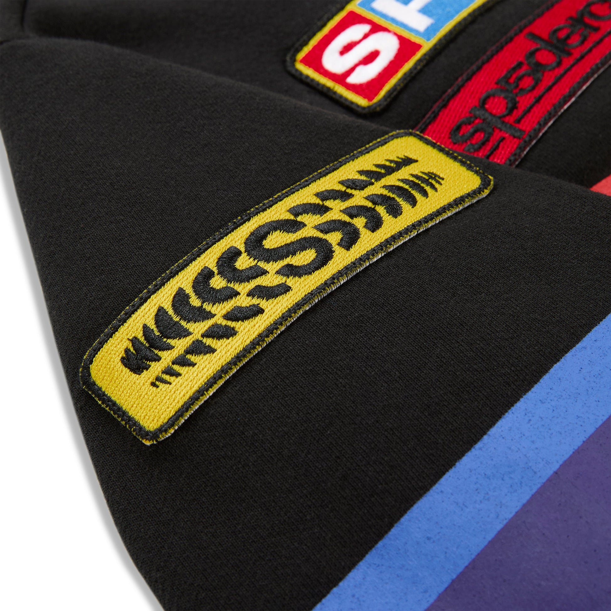 SP5DER GT Full-Zip Hoodie – Black - Detail View 5
