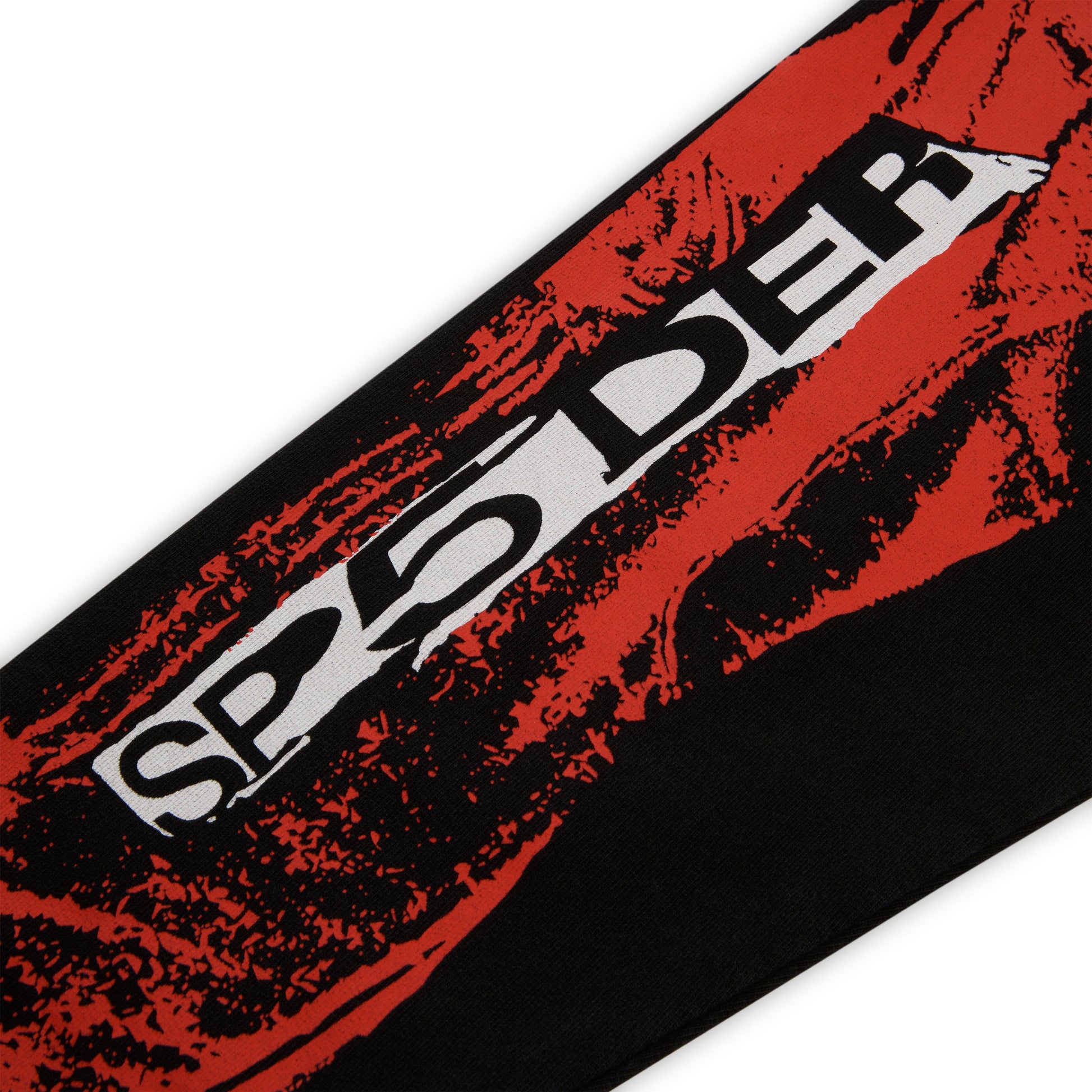 SP5DER JP5 Moto Full-Zip Hoodie – Black - Detail View 1