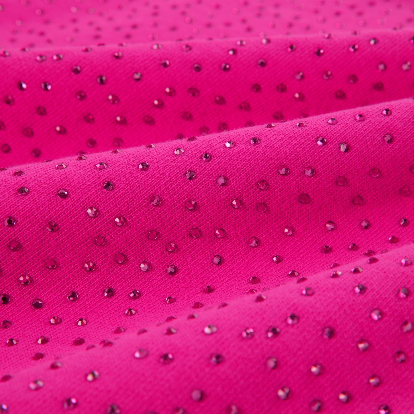 SP5DER VVS Rhinestone Hoodie - Pink - Detail View 4