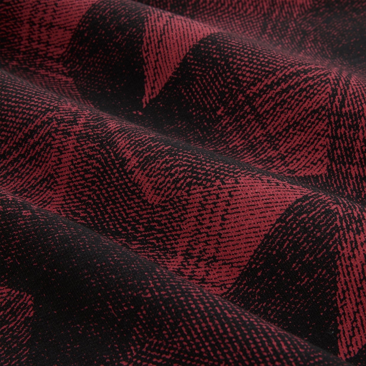SP5DER Plaid Splatter Hoodie - Black - Detail View 6
