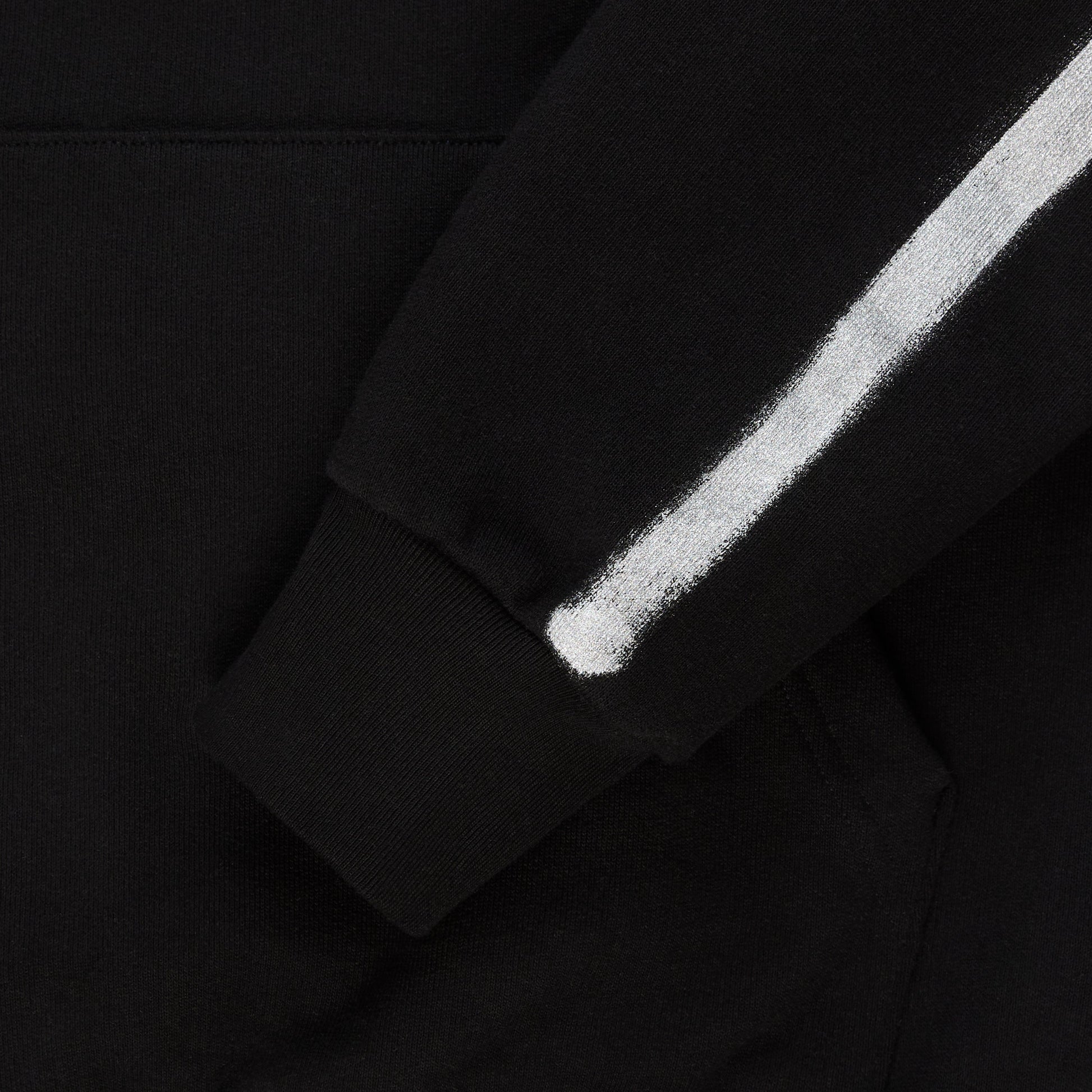 SP5DER Screaming Eagle Hoodie - Black - Detail View 4