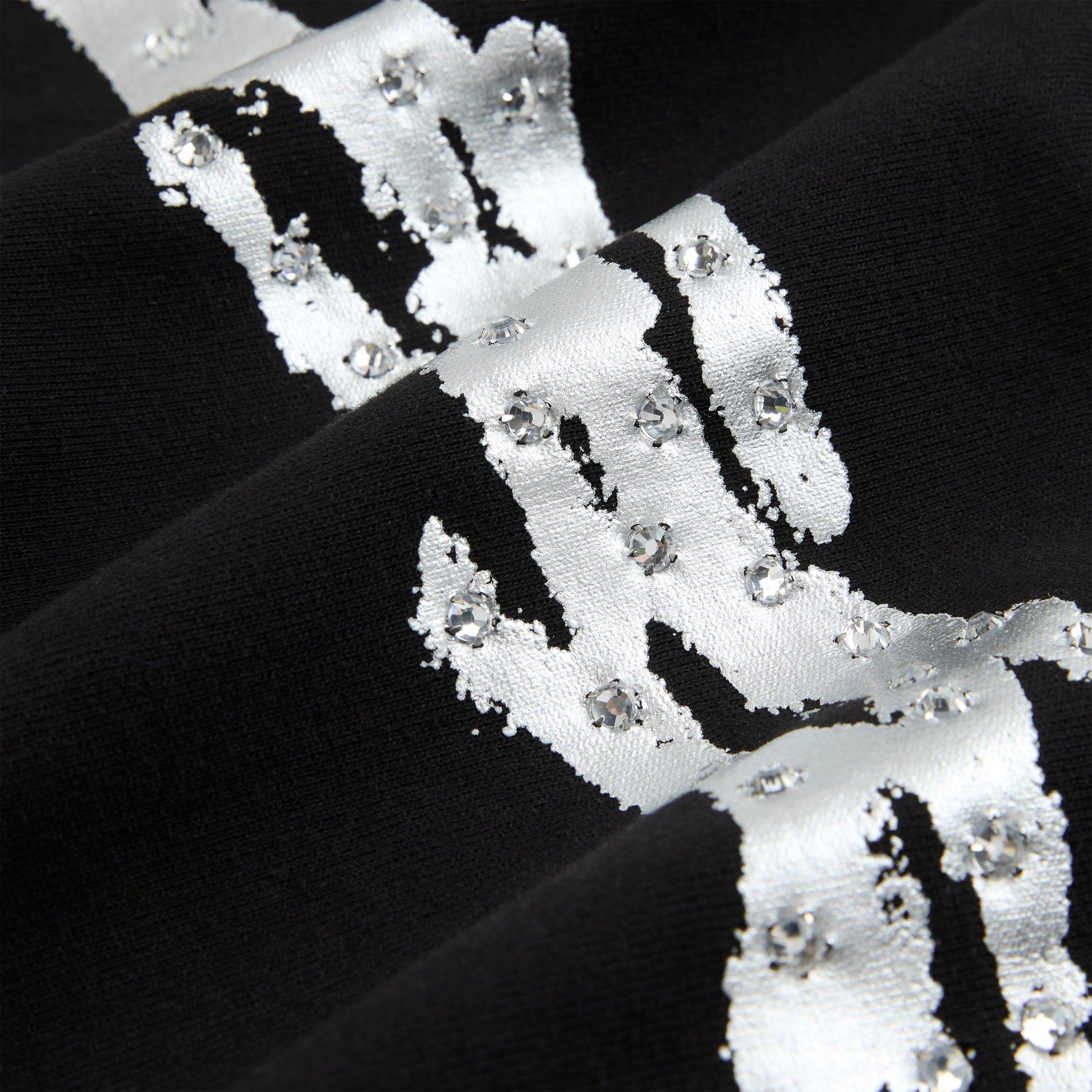 SP5DER Screaming Eagle Hoodie - Black - Detail View 2