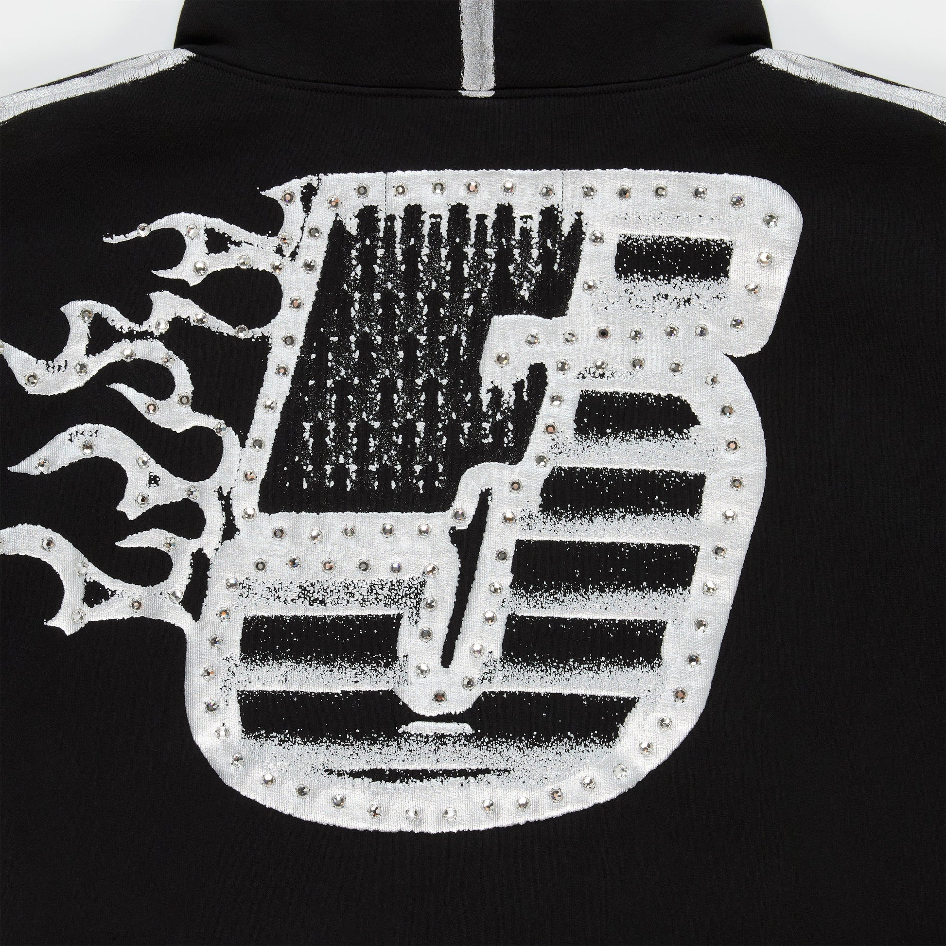 SP5DER Screaming Eagle Hoodie - Black - Detail View 5