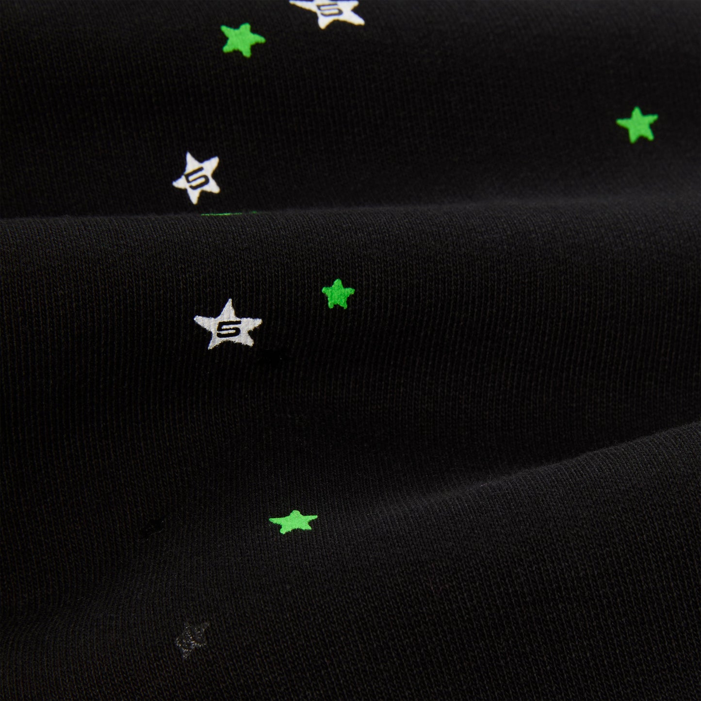 SP5DER Heavy Web Hoodie – Black - Detail View 7