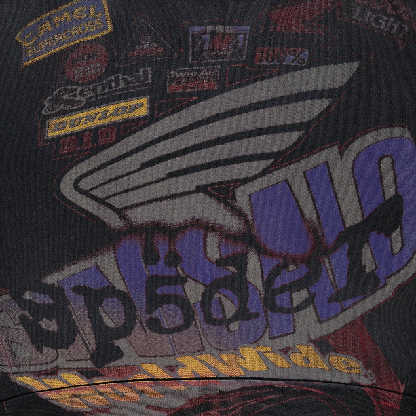 Sp5der Trompe-l'oeil Crewneck