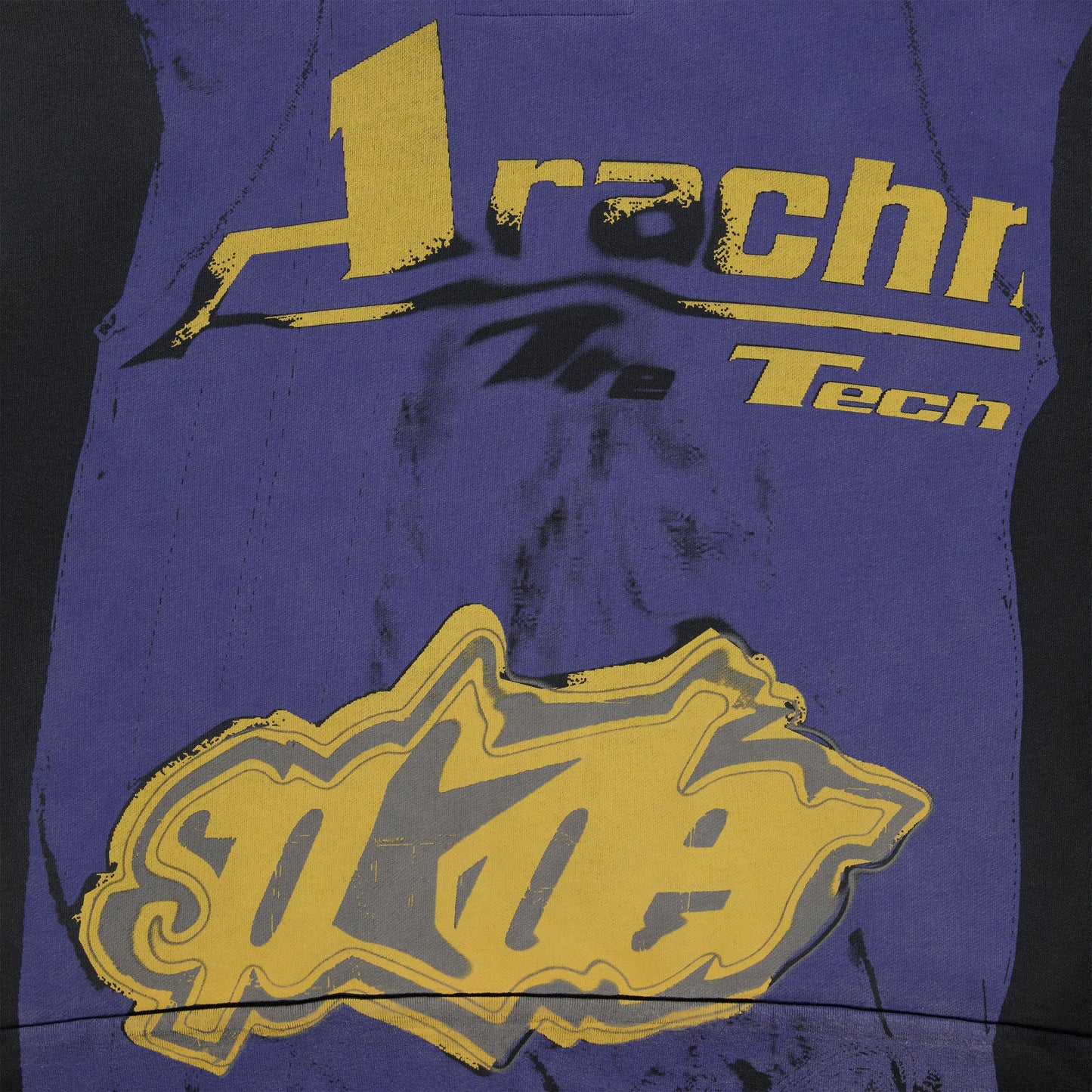 Sp5der Trompe-l'oeil Crewneck