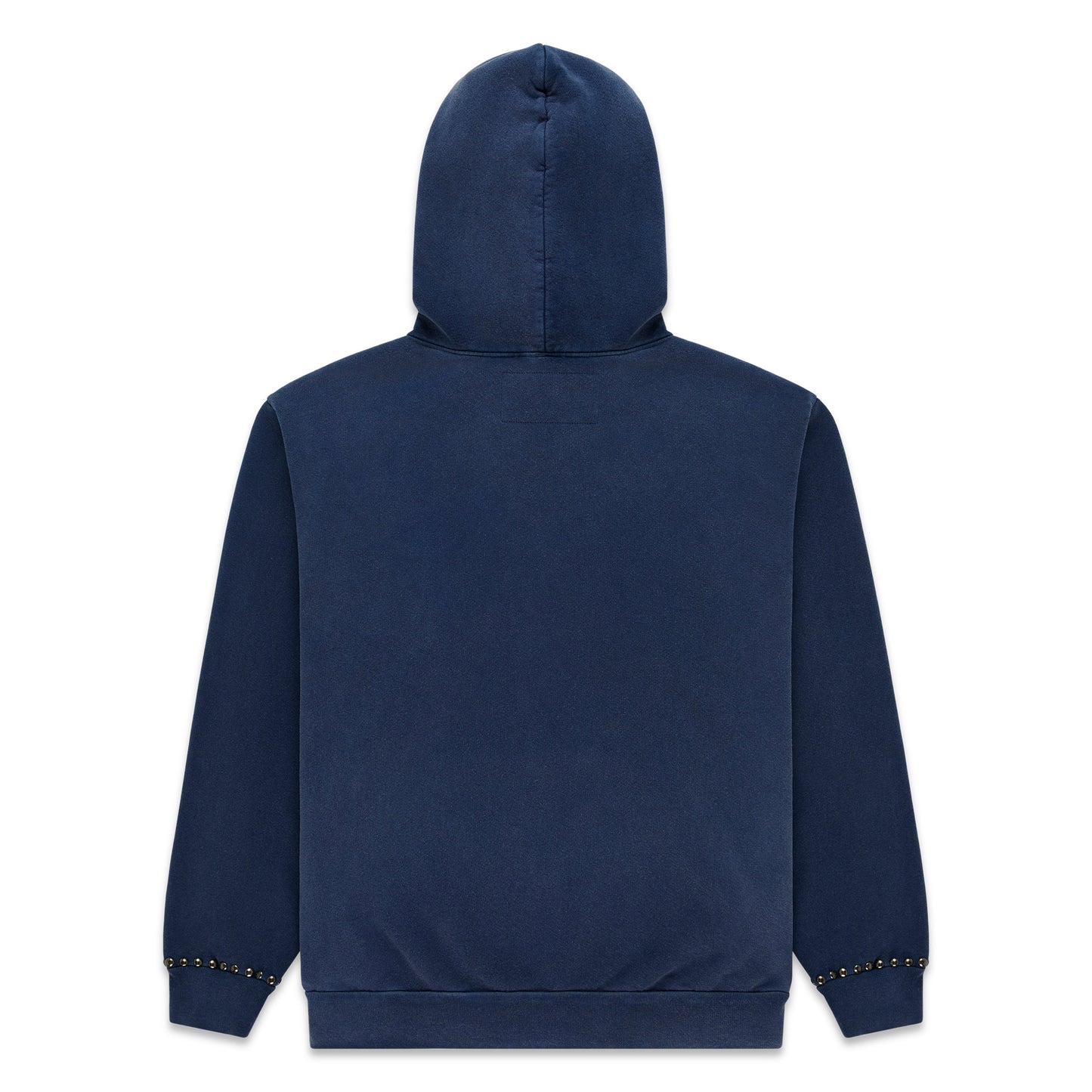 SP5DER Punk V3 Studded Hoodie - Blue - Back View
