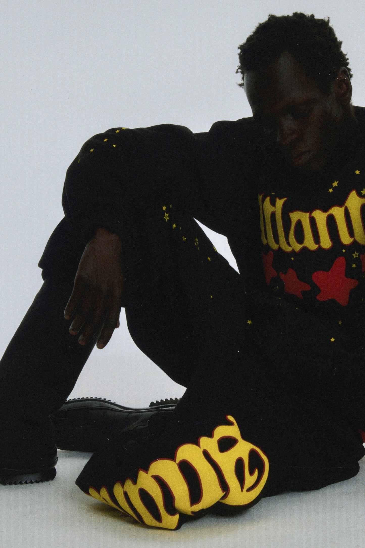 SP5DER Atlanta Sweatpant in Black