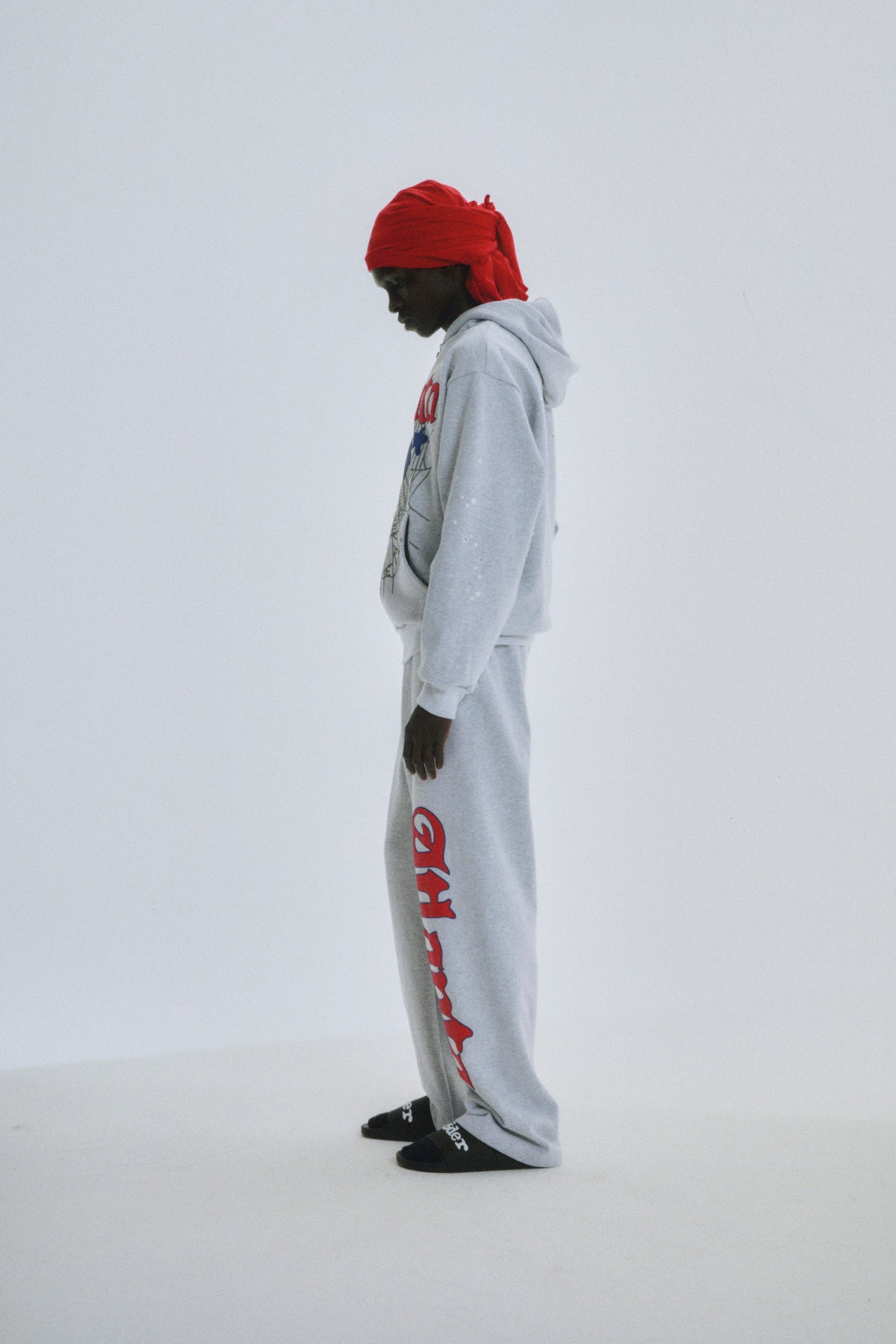 SP5DER Atlanta Full-Zip Hoodie – Grey - Detail View 8