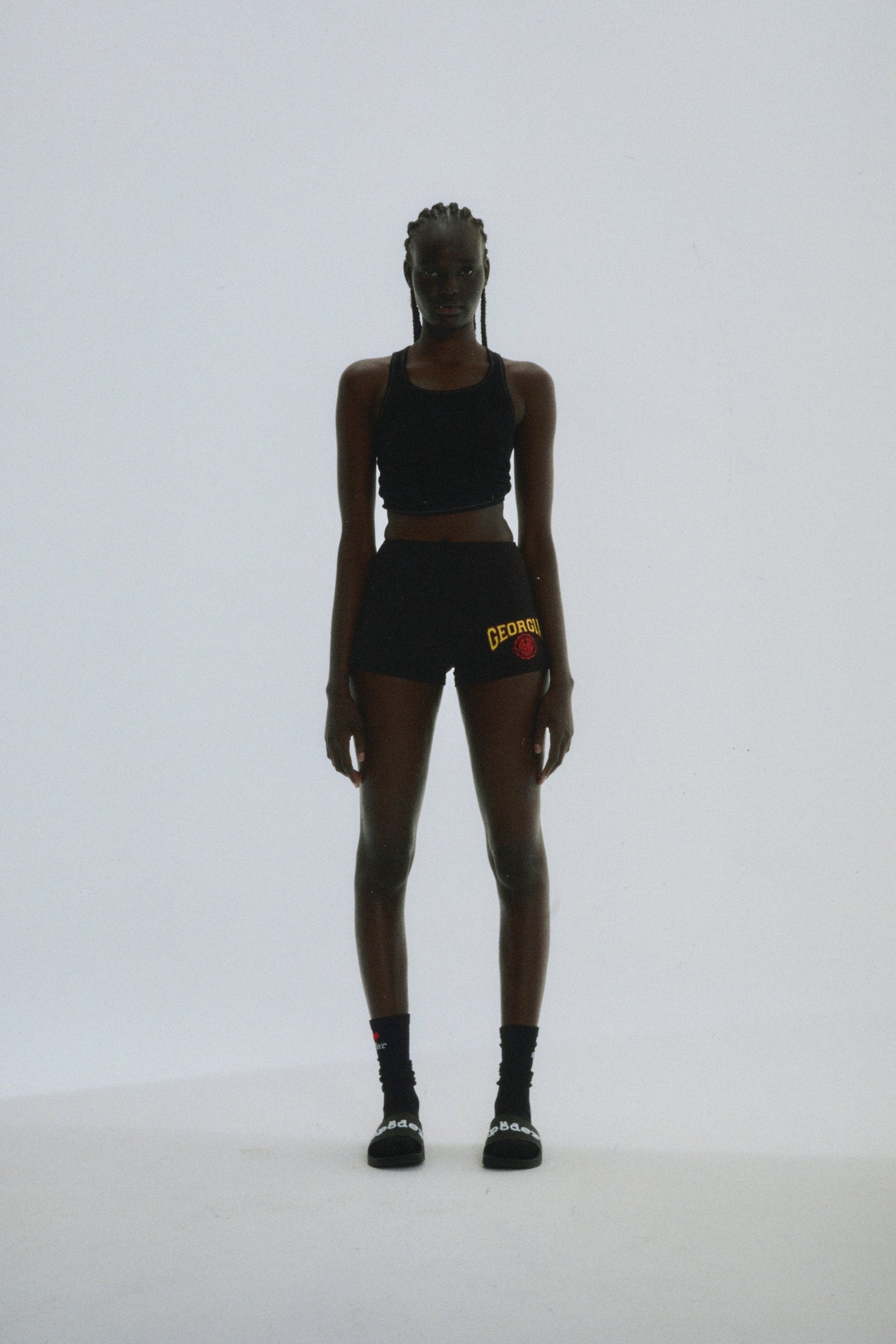 SP5DER SP5WOM Tiny Short in Black
