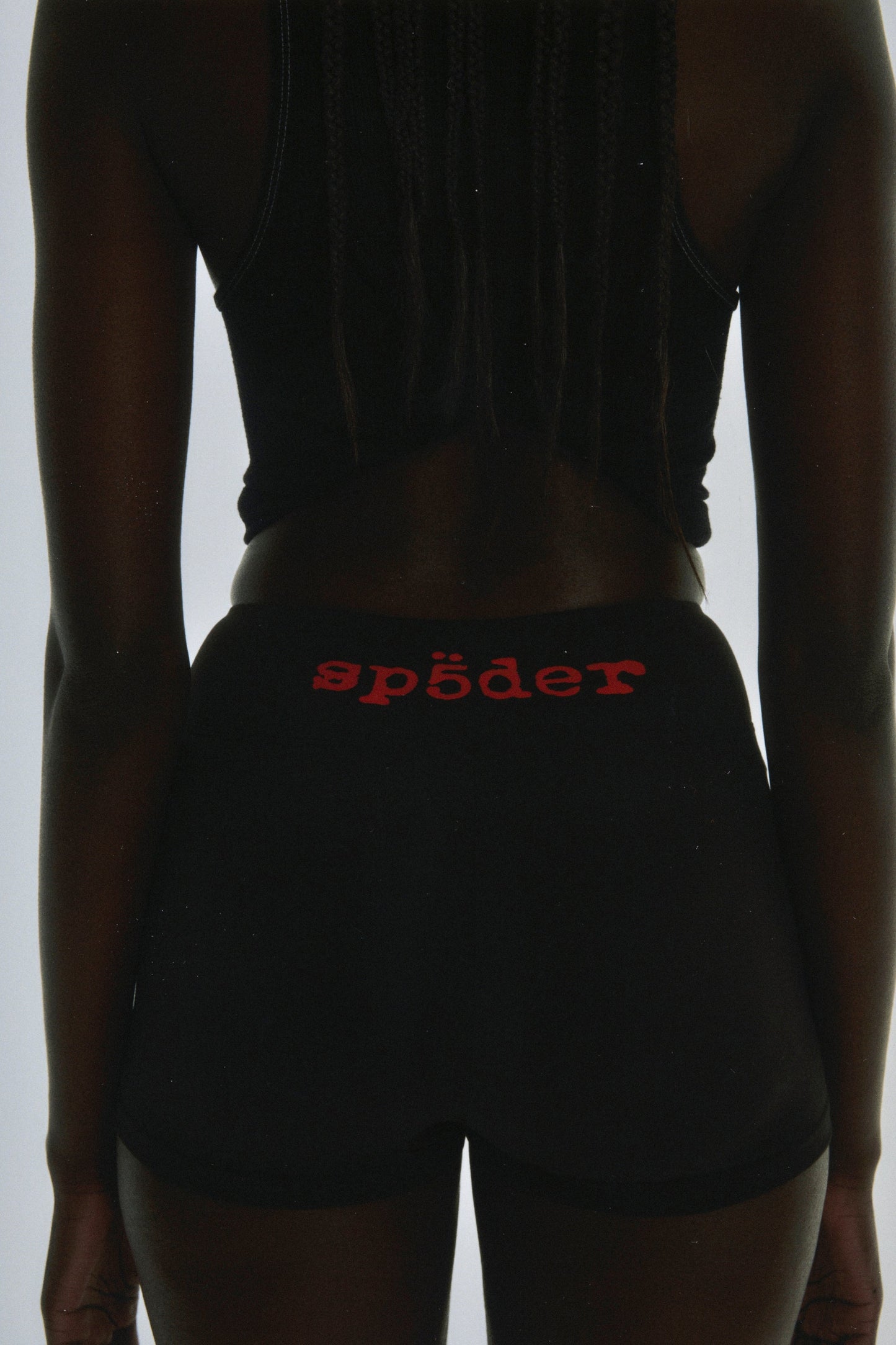 SP5DER SP5WOM Tiny Short in Black