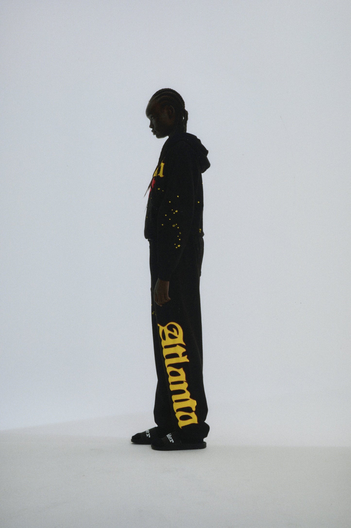 SP5DER Atlanta Hoodie – Black - Detail View 8