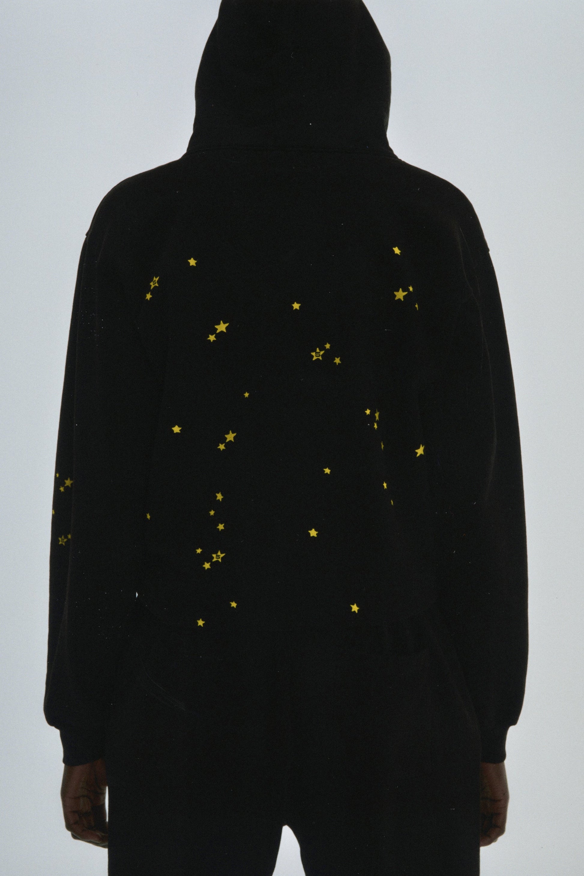 SP5DER Atlanta Hoodie – Black - Detail View 14