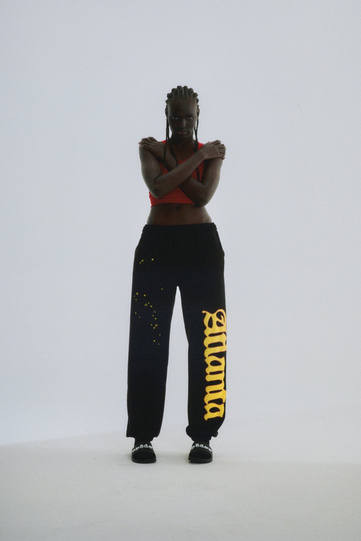 SP5DER Atlanta Sweatpant in Black