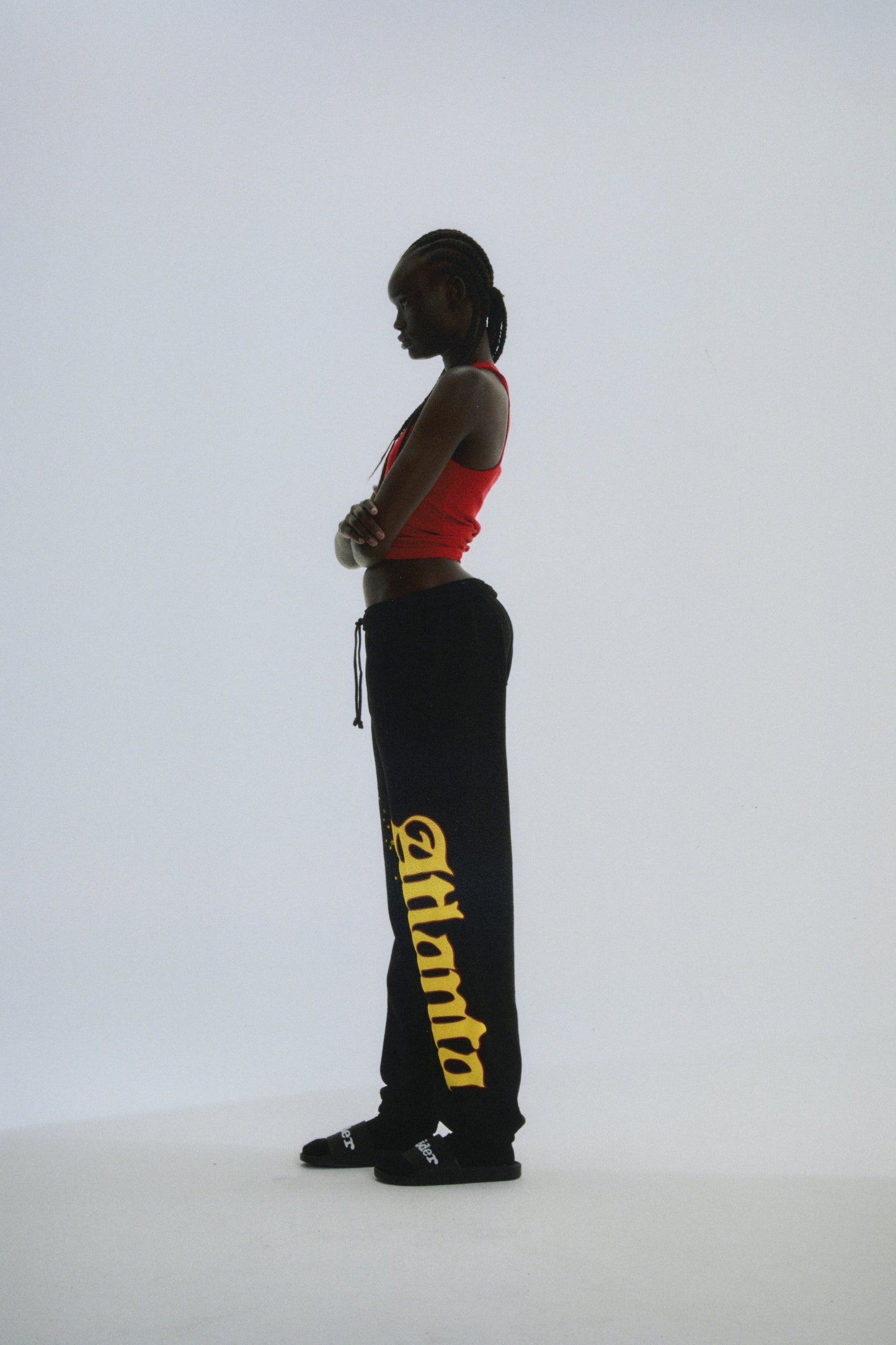 SP5DER Atlanta Sweatpant in Black