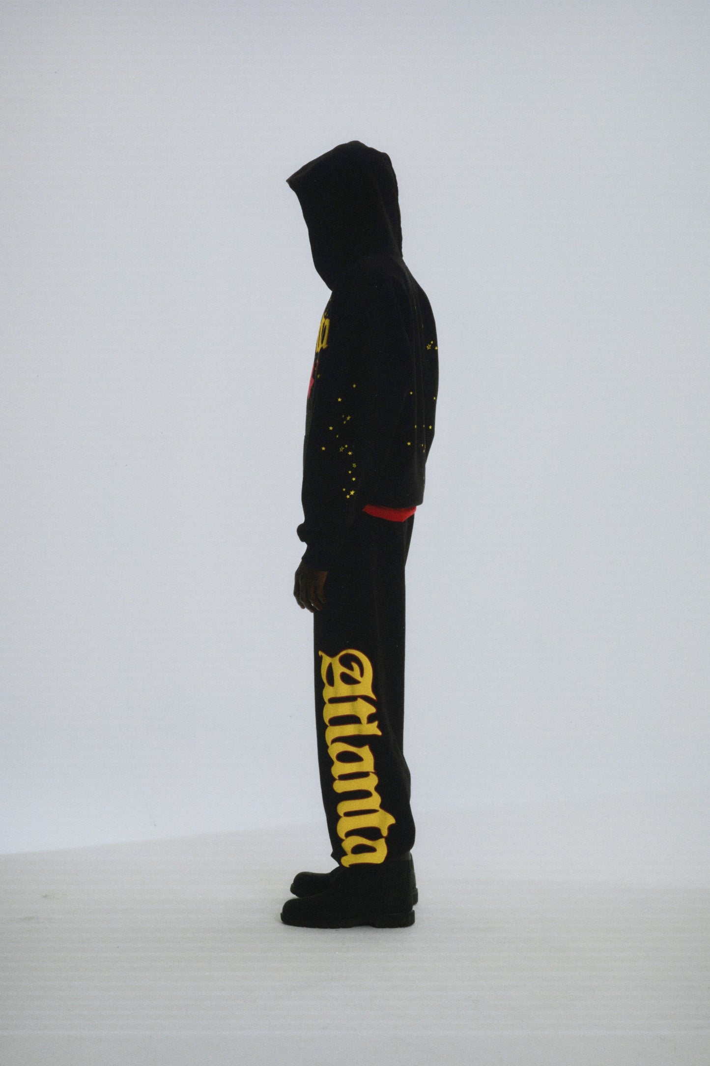 SP5DER Atlanta Hoodie – Black - Detail View 7