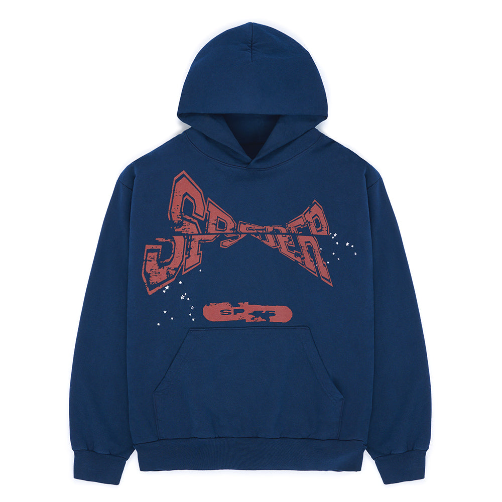 SP5DER Adult Sweatshirt – Blue - Front View
