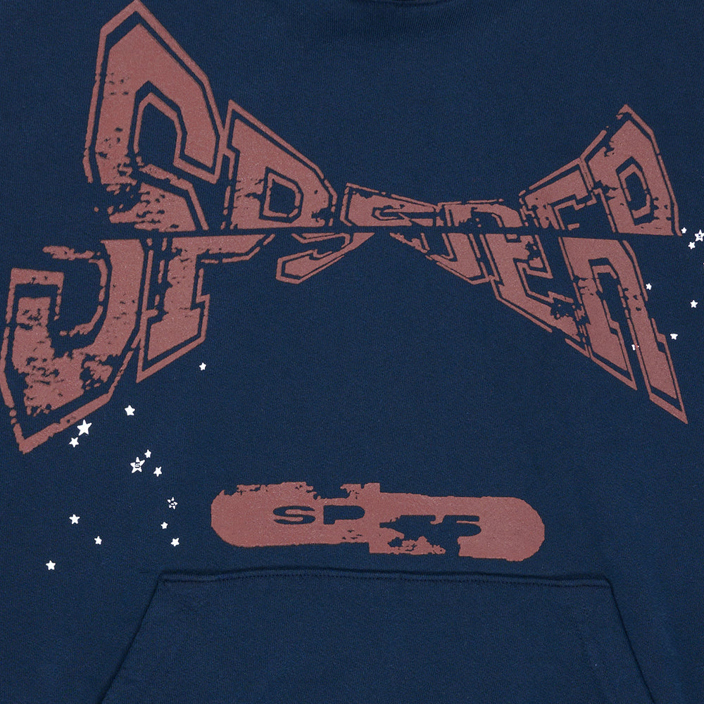 SP5DER Adult Sweatshirt – Blue - Detail View 2