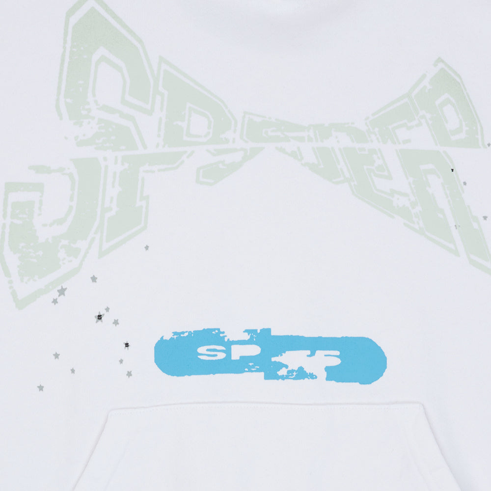 SP5DER Adult Sweatshirt – White - Detail View 2