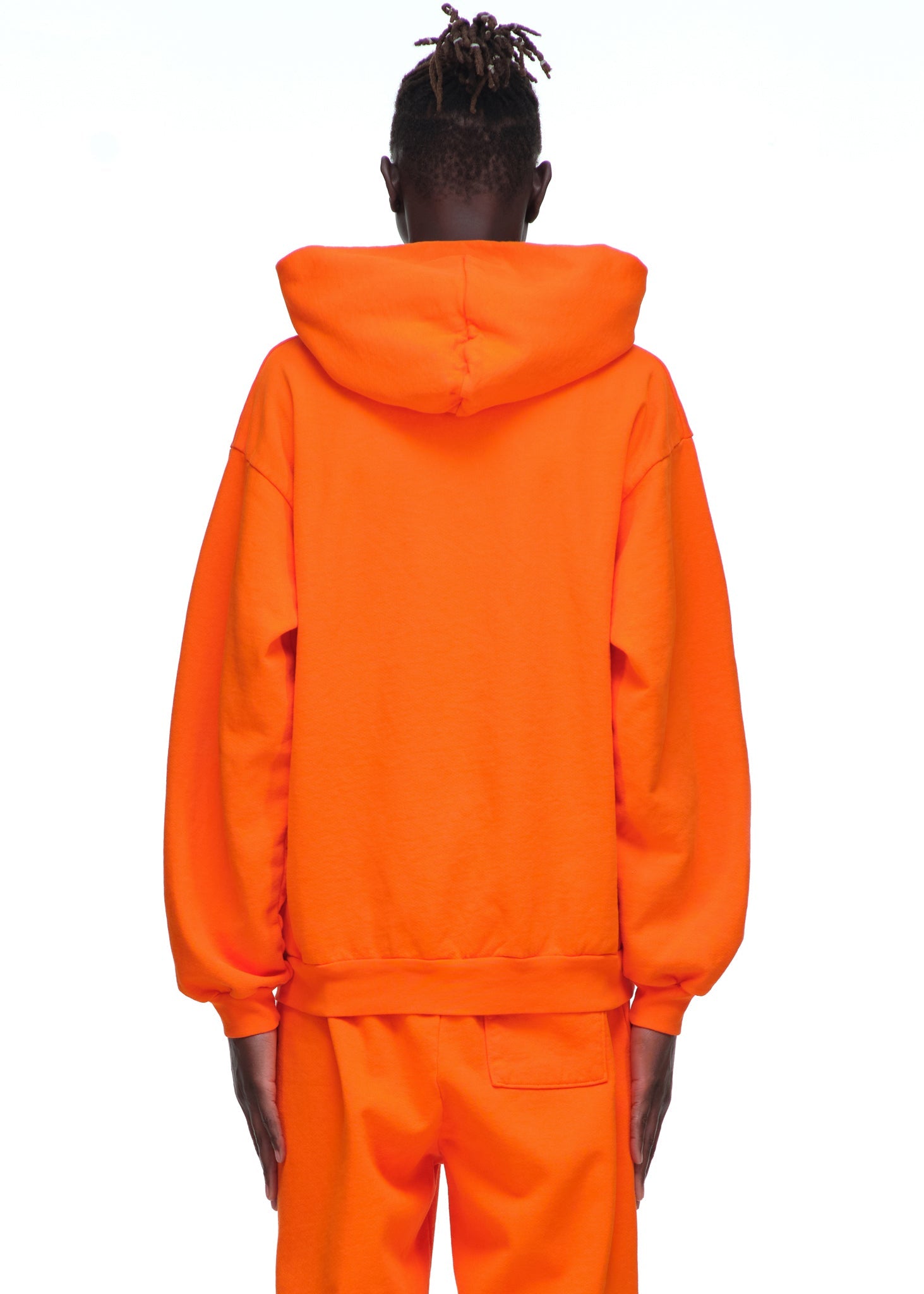 SP5DER Legacy Hoodie – Orange - Detail View 8