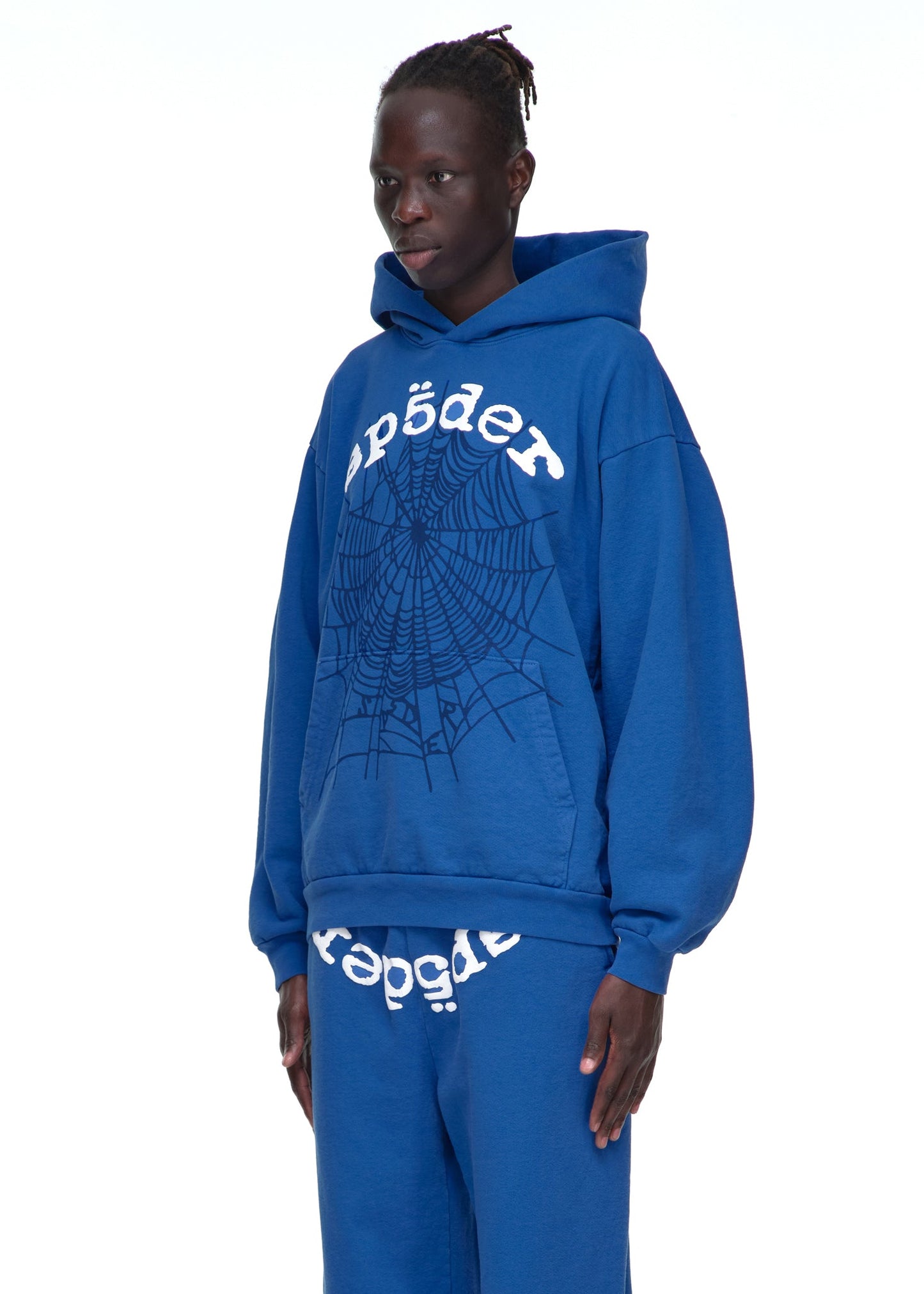 SP5DER Legacy Hoodie – Blue - Detail View 8