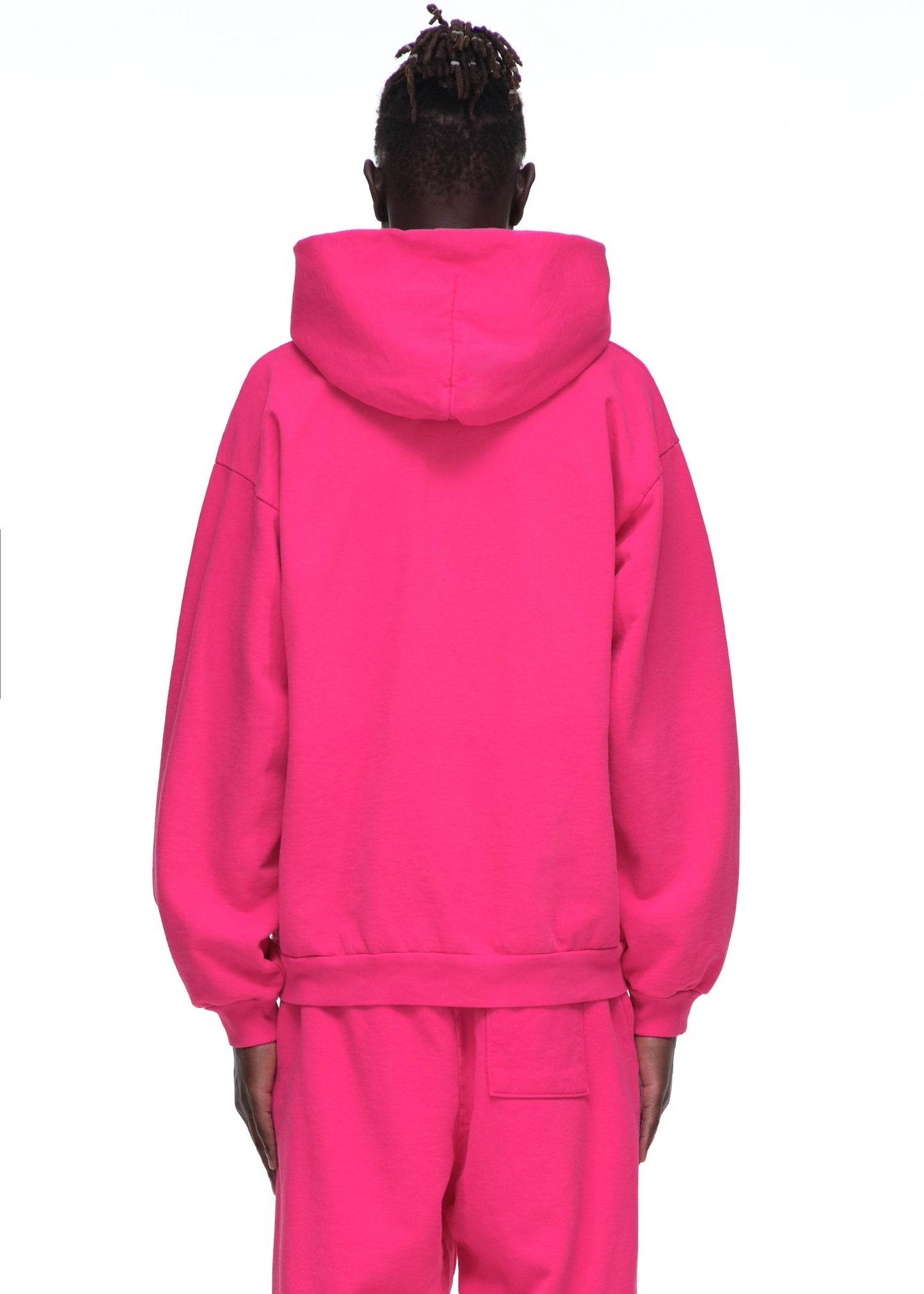 SP5DER Legacy Rhinestone Hoodie – Pink - Detail View 8