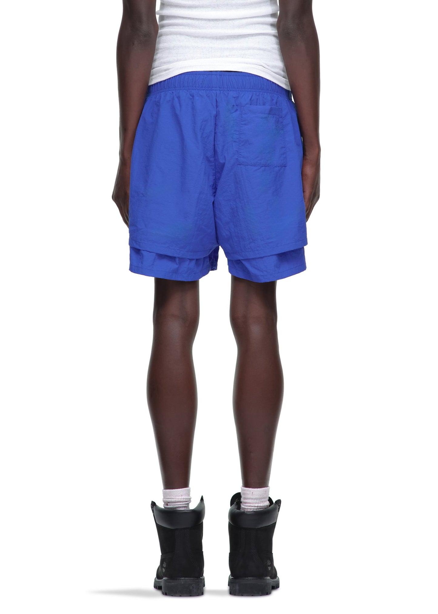 SP5DER OG Web V2 Double Layer Short in Blue
