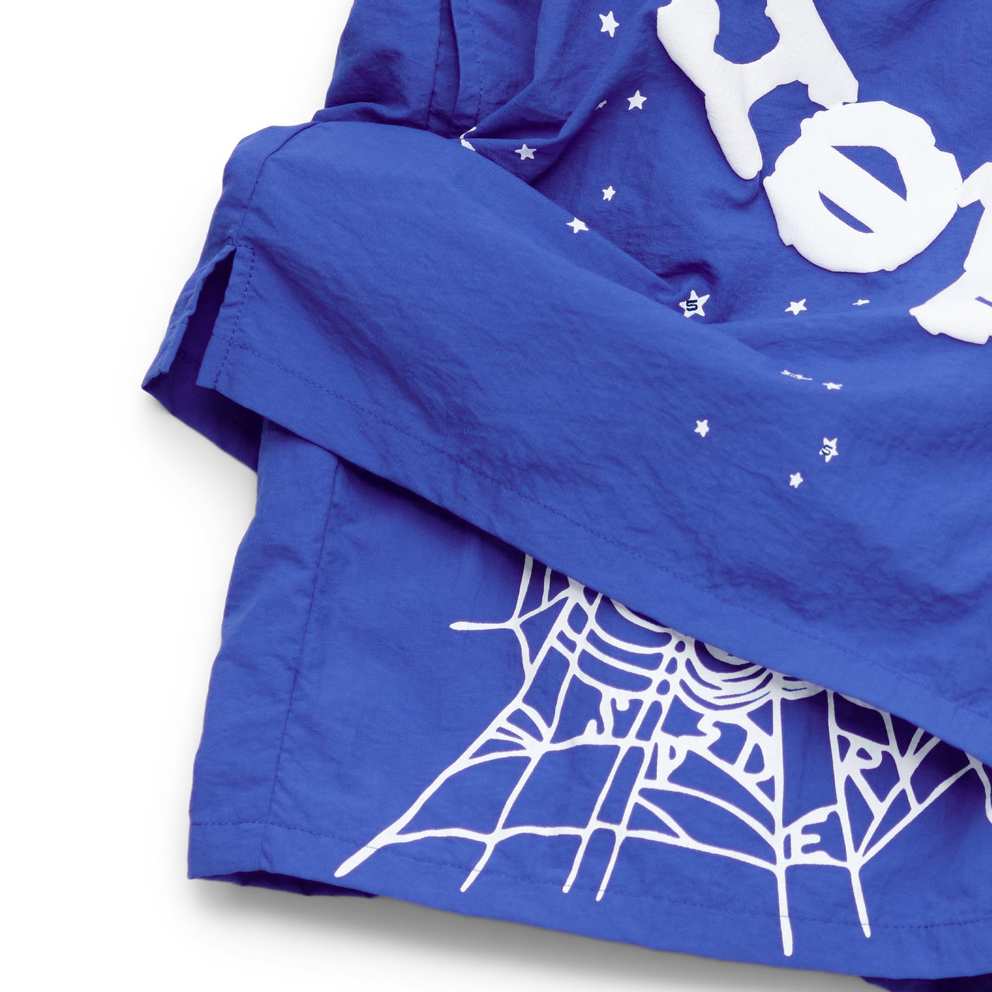 SP5DER OG Web V2 Double Layer Short in Blue